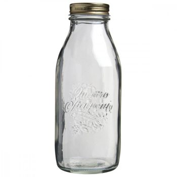   Quattro Stagioni Tomato befőttes üveg, csavaros tetővel - 1 L