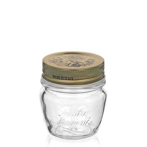 Quattro Stagioni befőttes üveg, csavaros tetővel - 80 ml