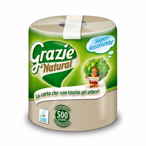 Grazie Maxi 500 háztartási papírtörlő, újrapapírból, 2 rétegű (500 lap, 112 m)