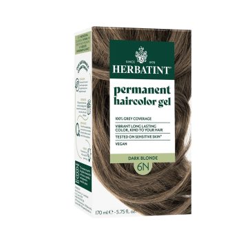 Herbatint 6N világosbarna hajfesték - 170 ml