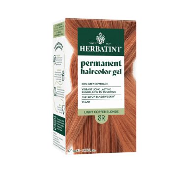 Herbatint 8R Réz világos szőke hajfesték - 170 ml