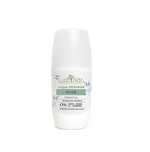 Labnat bio golyós dezodor - natúr - 75 ml