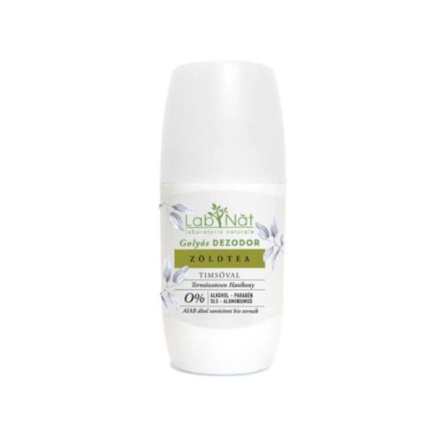 Labnat bio golyós dezodor - Zöldtea - 75 ml (kifutó)