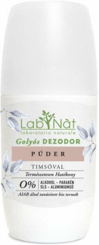 Labnat bio golyós dezodor - Púder - 75 ml