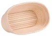 MagicHome ovális rattan szakajtó kenyérhez - hagyományos kelesztőkosár, max. 700 g