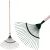 Strend Pro Levélgereblye, lombseprű – 22 lamellás, 45 cm, fa nyéllel