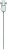 Strend Pro kerti csapadékmérő, esőmérő állvánnyal - 80 cm