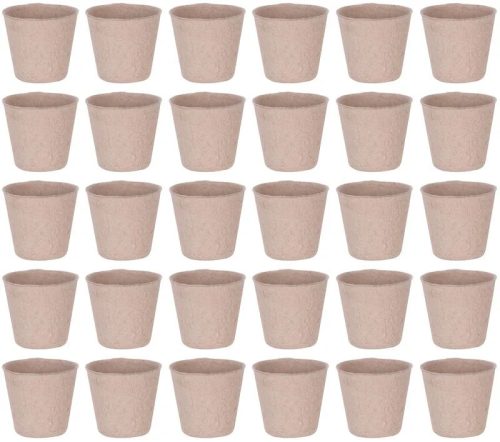 Strend Pro Herrison papír palántázó cserép, 6 cm, kör alakú, 30 db