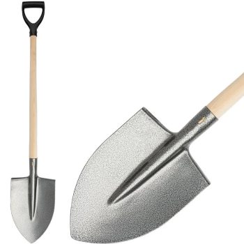 Strend Pro Ásó, hegyes, komaxit festett - nyéllel