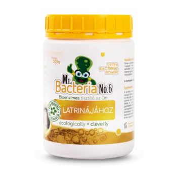   Mr. Bacteria No.6 - Biológiai tisztító latrina, kerti wc szagtalanításához - 500 g