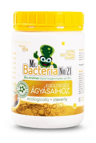 Mr. Bacteria No.21 - Biológiai termésnövelő, tápanyag-komplex az egészséges ágyásokhoz - 500 g