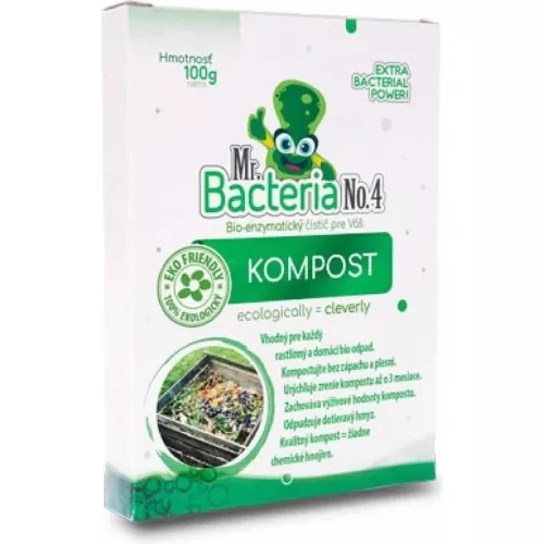 Mr. Bacteria No.4 - Biológiai komposzt gyorsító - 100 g