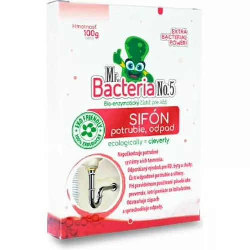 Mr. Bacteria No.5 - Biológiai lefolyótisztító - 100 g