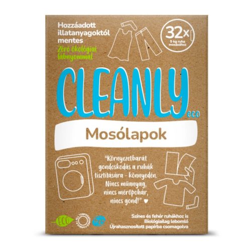 Cleanly Eco mosólapok (32 mosás)