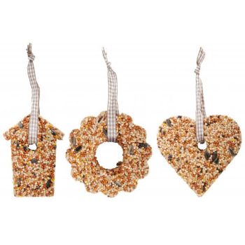   Esschert Design Formába tömörített madáreleség - vegyes formák