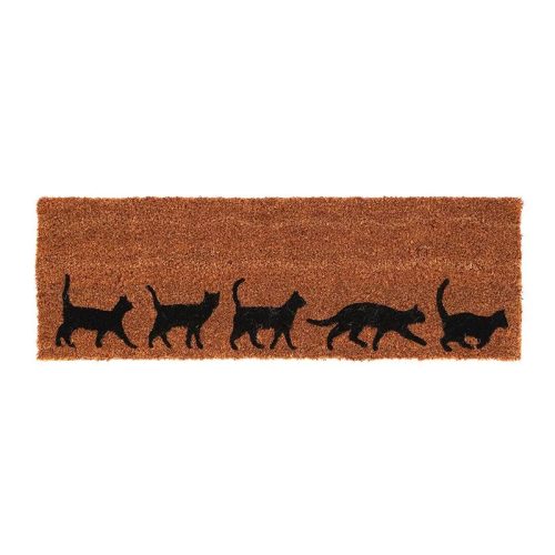 Esschert Design Cicás kókuszrost lábtörlő, 75x25 cm