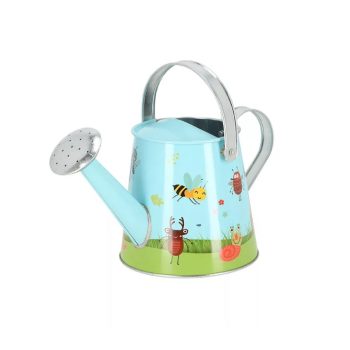   Esschert Design Rovar mintás gyerek fém locsolókanna, 1,25 literes
