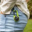 Esschert Design karabiner iránytűvel