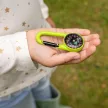 Esschert Design karabiner iránytűvel