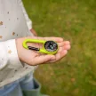 Esschert Design karabiner iránytűvel
