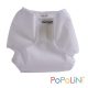 PoPoLiNi PopoWrap - pelenka külső - fehér - M (5-10kg)