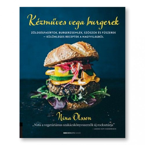 Nina Olsson: Kézműves vega burgerek
