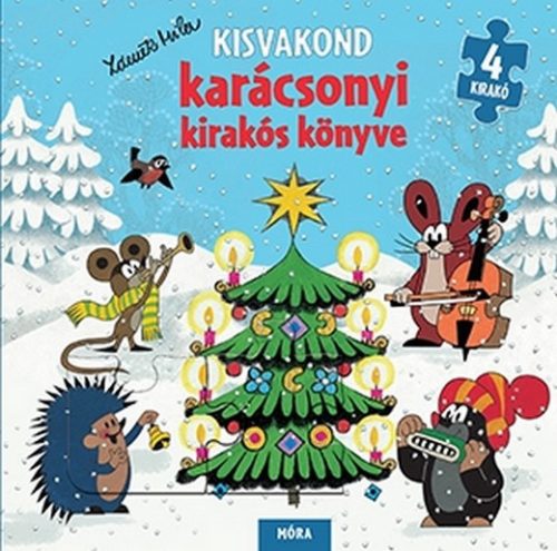 Zdeněk Miler: Kisvakond karácsonyi kirakós könyve