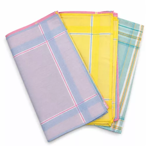 Textil zsebkendő - női (12 db)