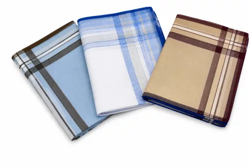 Textil zsebkendő - férfi (12 db)