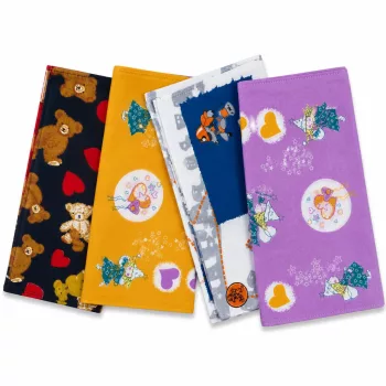 Textil zsebkendő - gyerek (12 db)