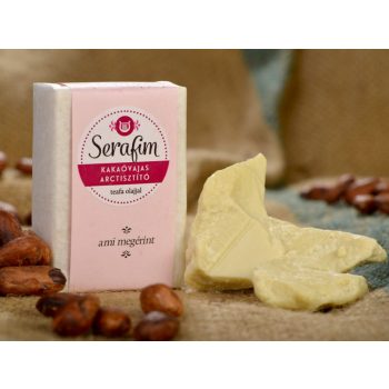   Serafim Kakaóvajas arctisztító szappan teafaolajjal - 100 g