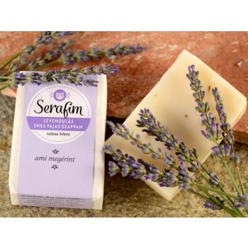 Serafim Levendulás sheavajas szappan - 100 g