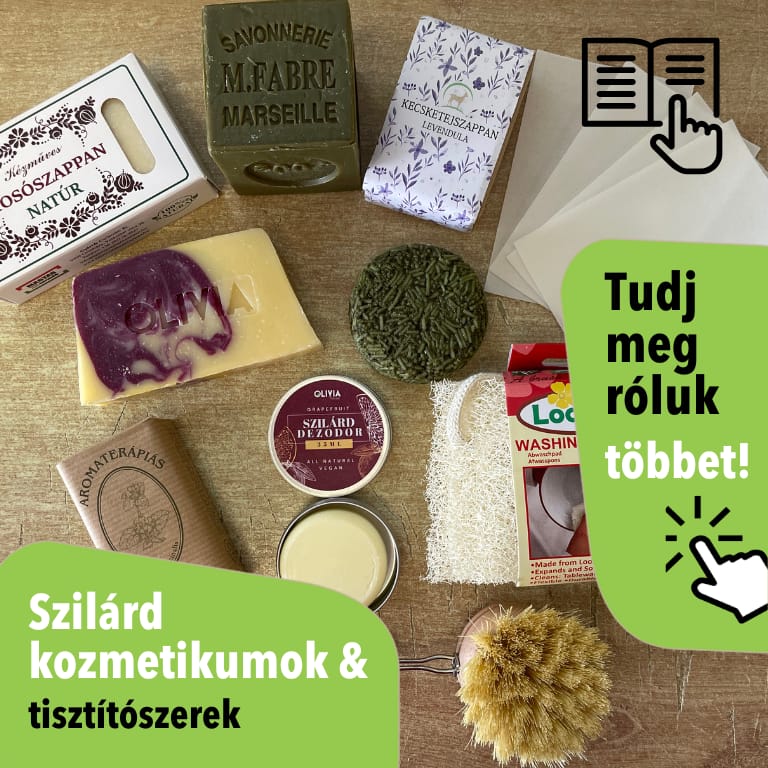 Műanyag helyett szappan: szilárd megoldások tusfürdőtől mosószerig