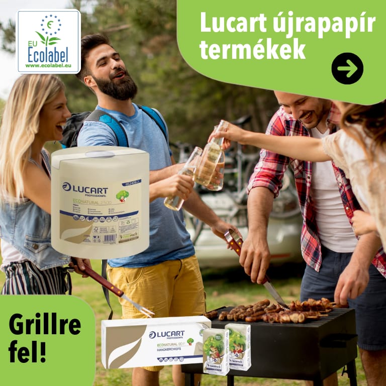 Lucart újrapapír termékek - Zöldbolt