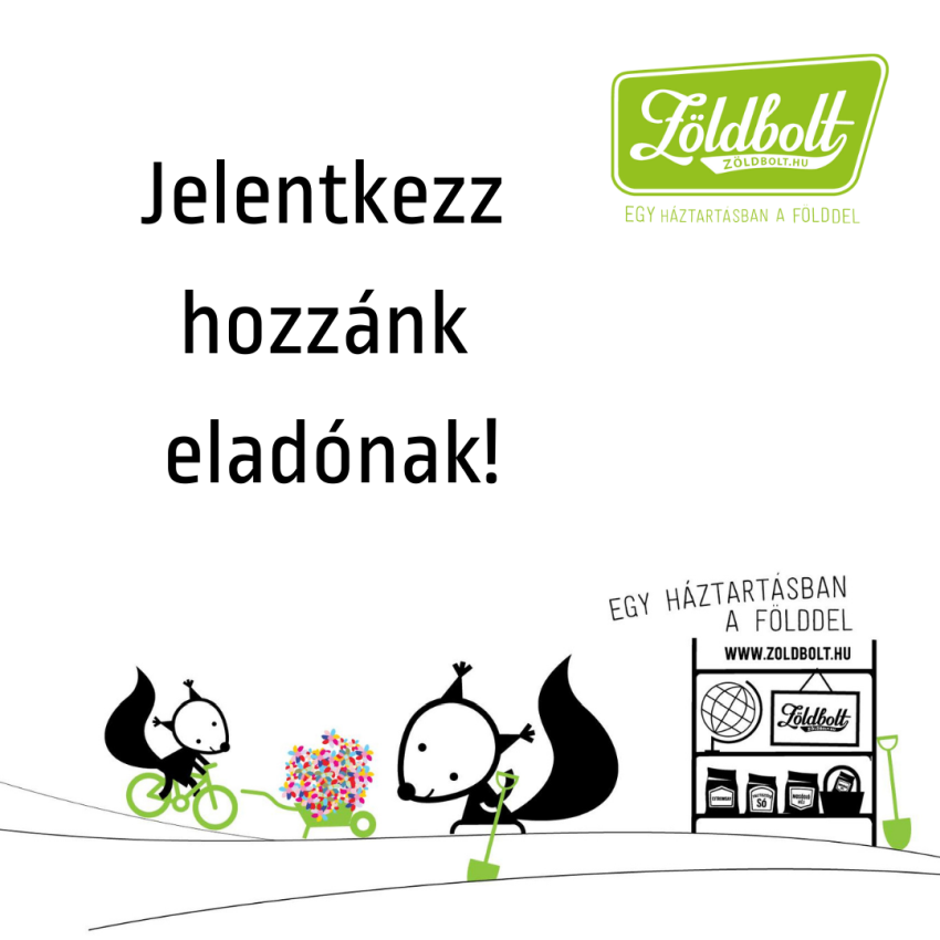 Jelentkezz hozzánk eladónak!
