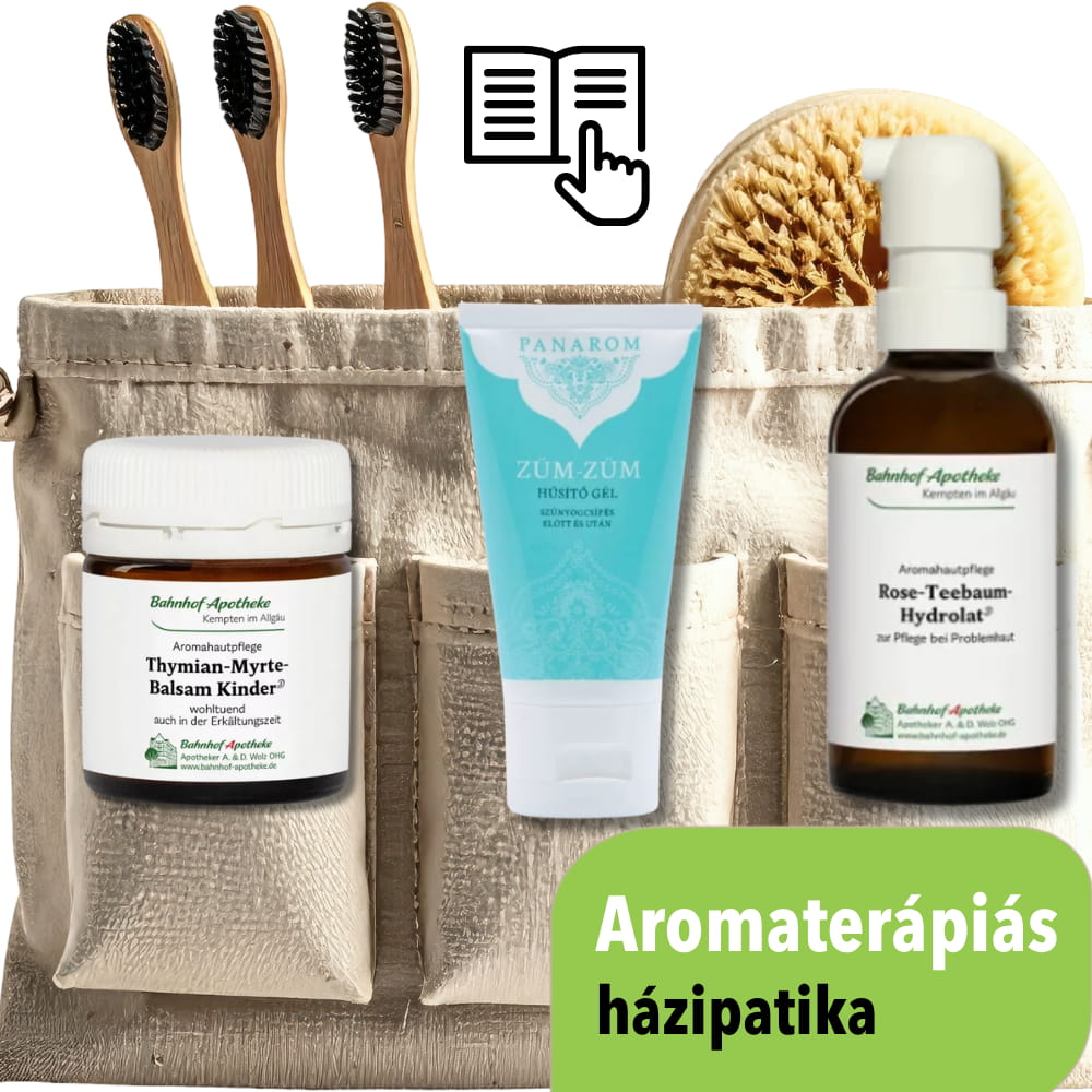 Aromaterápiás házipatika otthonra és utazáshoz