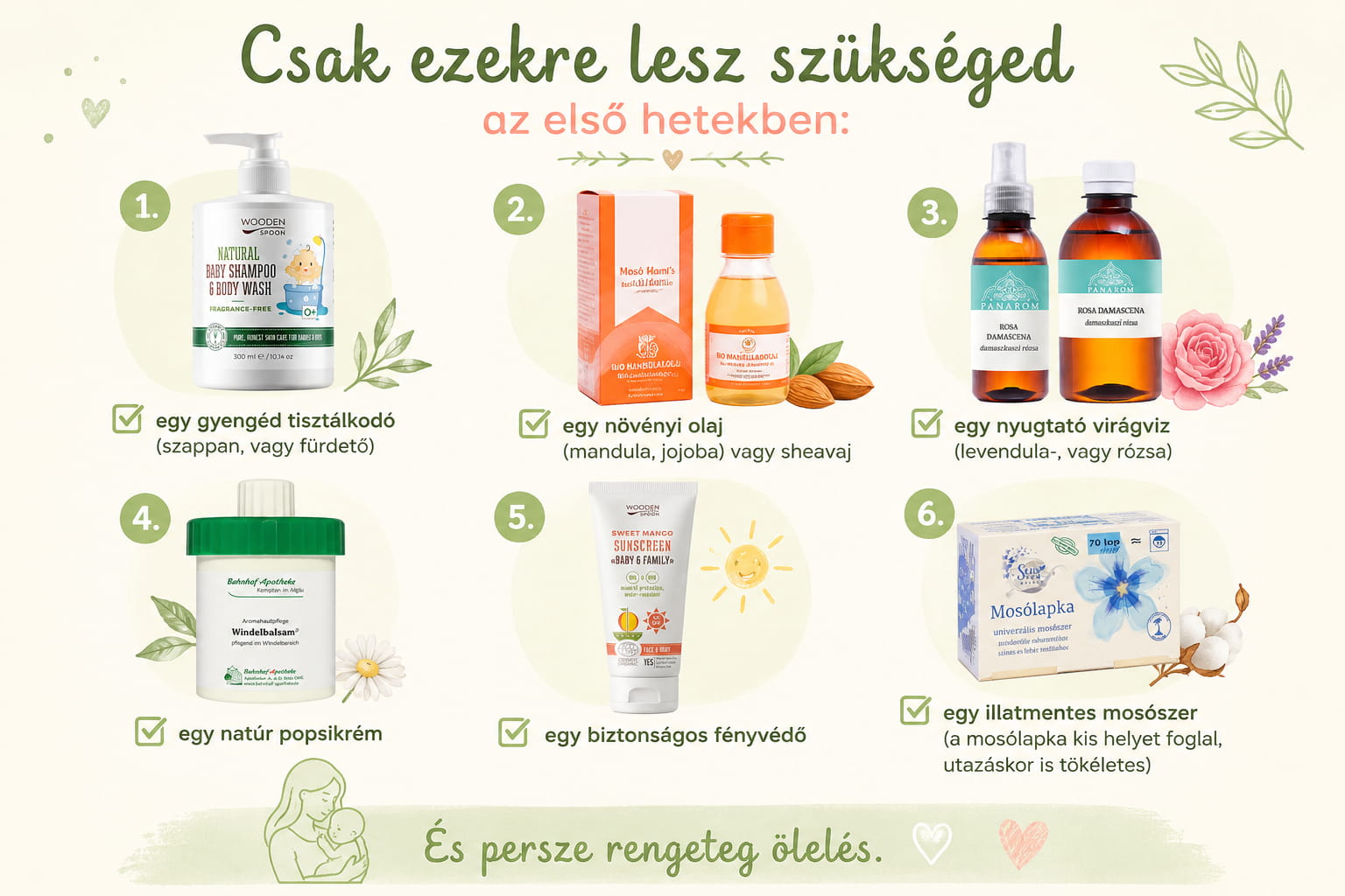 Babaápolási check-list a Zöldboltban