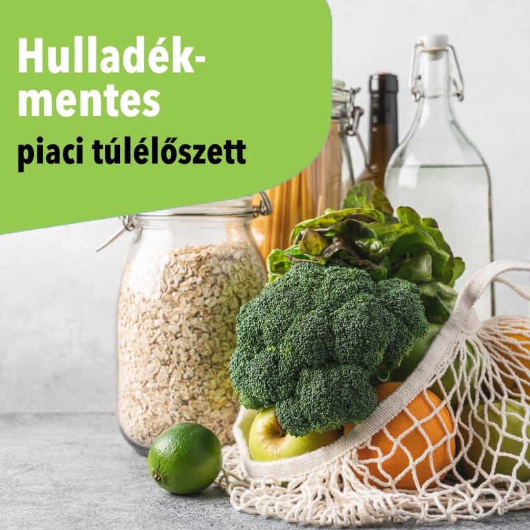 Hulladékmentes piaci túlélőszett