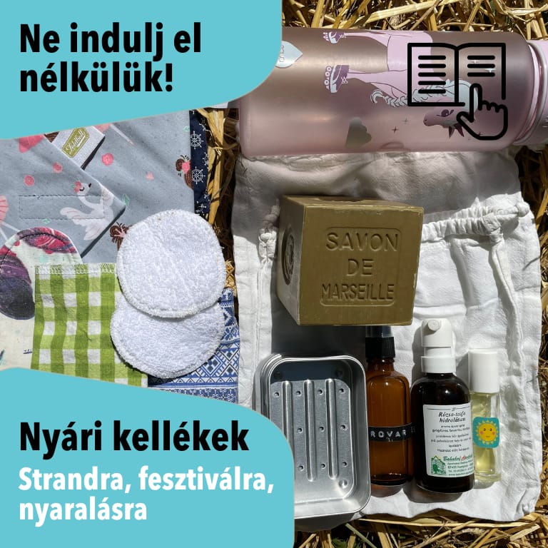 Zero waste tippek nyárra: fesztivál, strand, kirándulás pakolólista - ezeket tényleg használni fogod