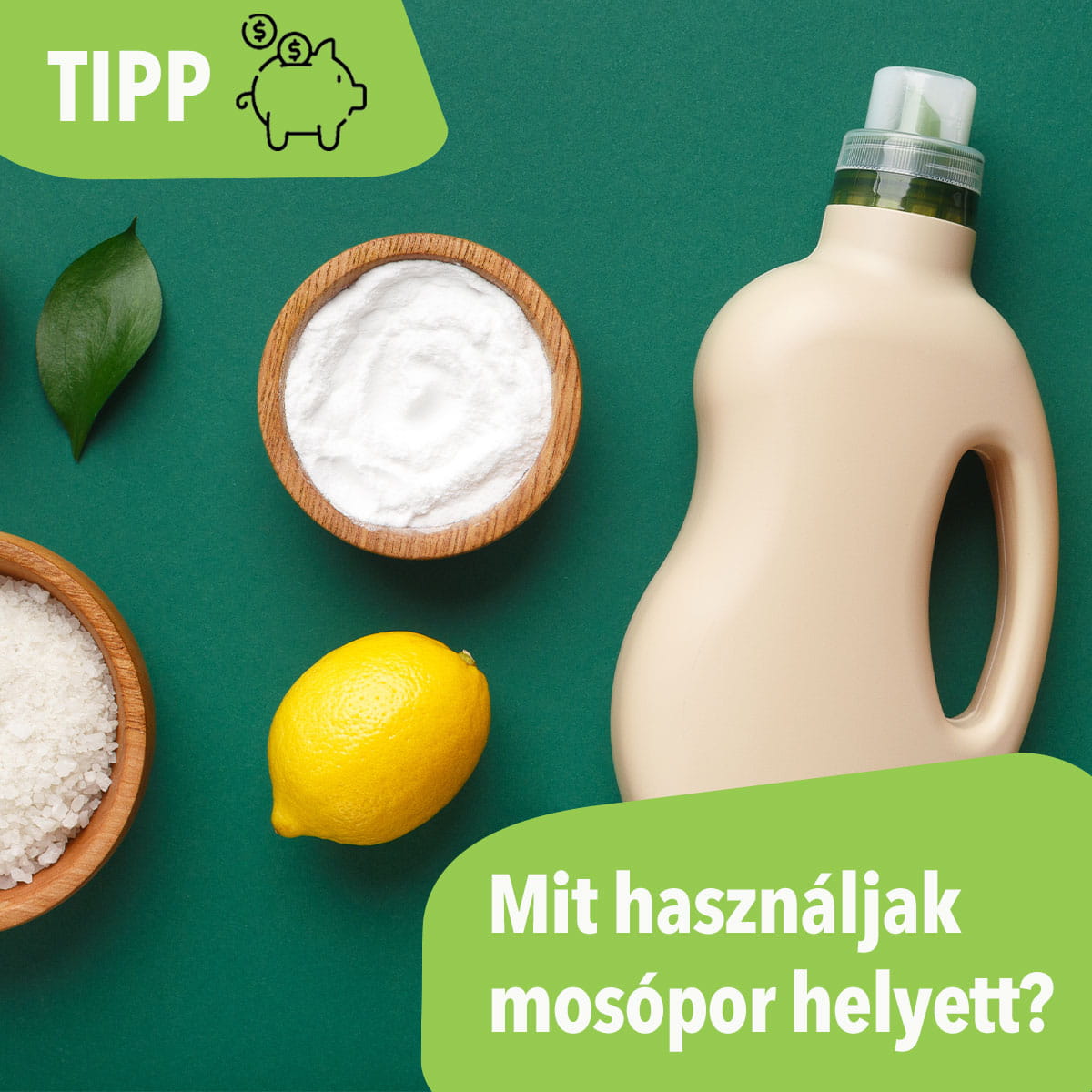 Mit használjak mosópor helyett? - Zöld tippek 1. rész