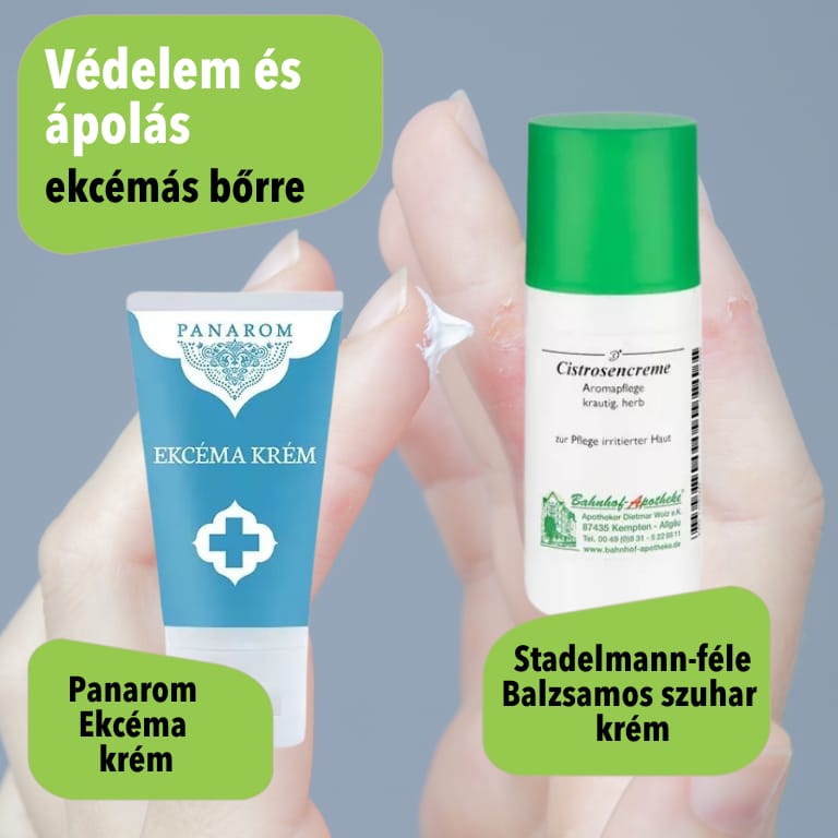 Panarom Ekcéma krém és Stadelmann-féle balzsamos szuhar krém - Zöldbolt