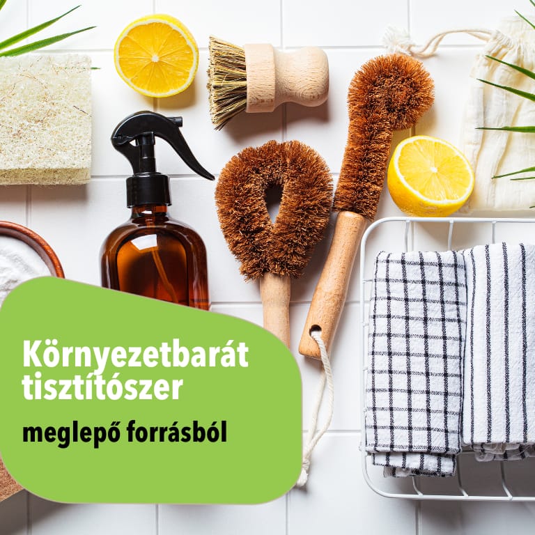 Környezetbarát tisztítószer – meglepő forrásból