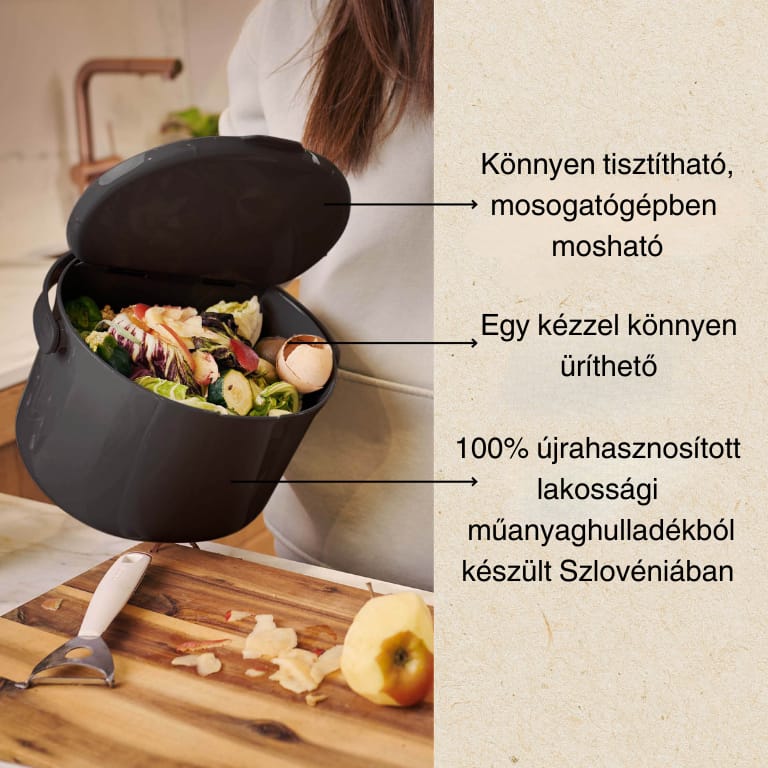 Bokashi Daily konyhai biohulladék gyűjtő - Zöldbolt