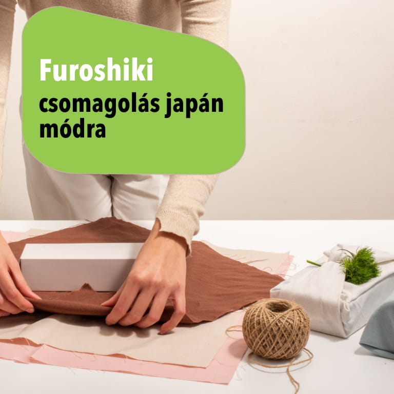 Furoshiki csomagolás cikk - Zöldbolt