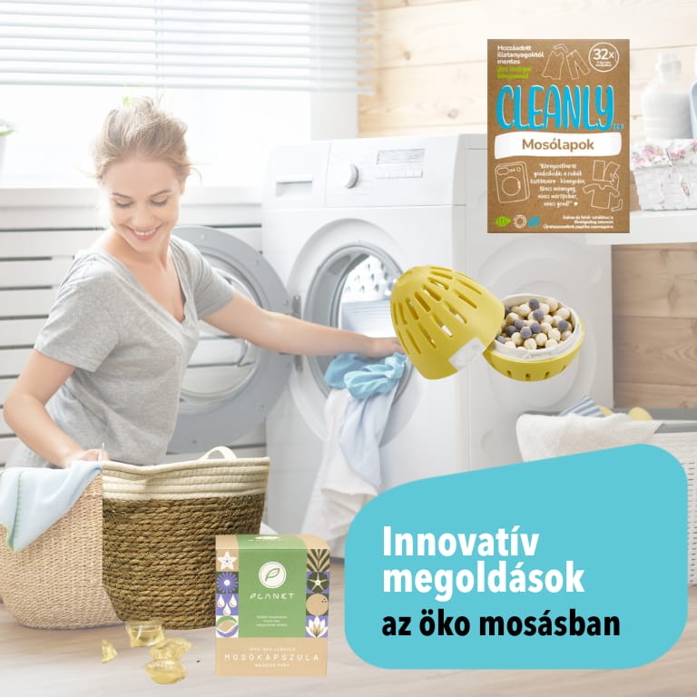 Innovatív mosási megoldások - Zöldbolt