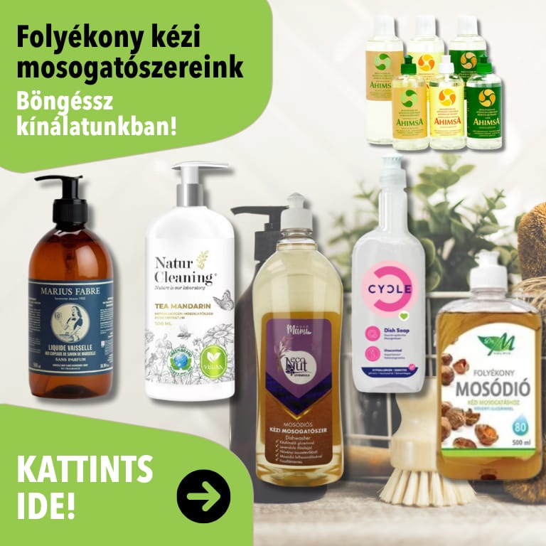 Folyékony kézi mosogatószereink - Zöldbolt