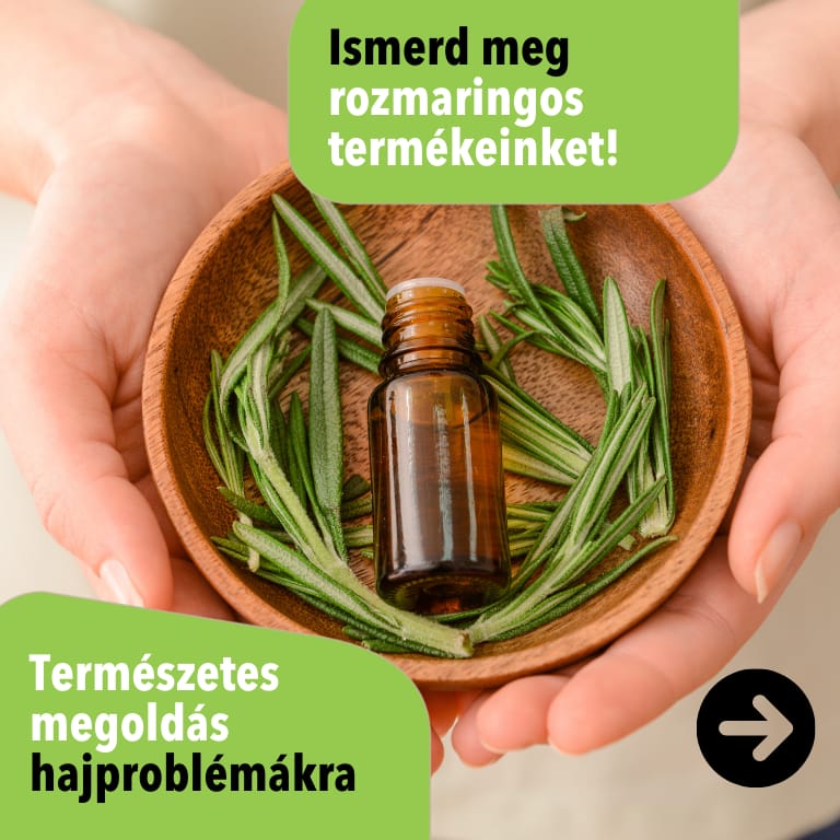 Rozmaring-tartalmú termékek a Zöldboltban