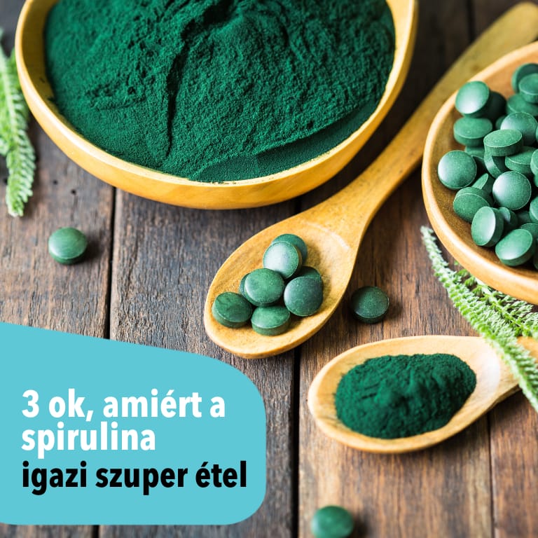 3 ok, amiért a spirulina igazán szuper