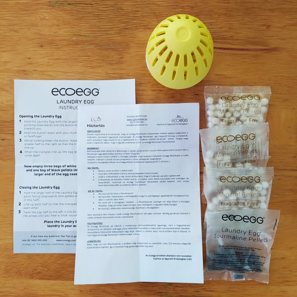 Ecoegg dobozának tartalma